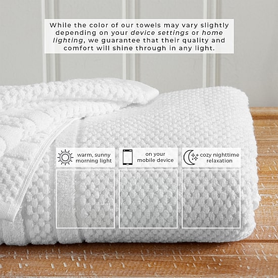 Linery Cotton Checkered Weave 12-pc. Quick Dry Washcloth