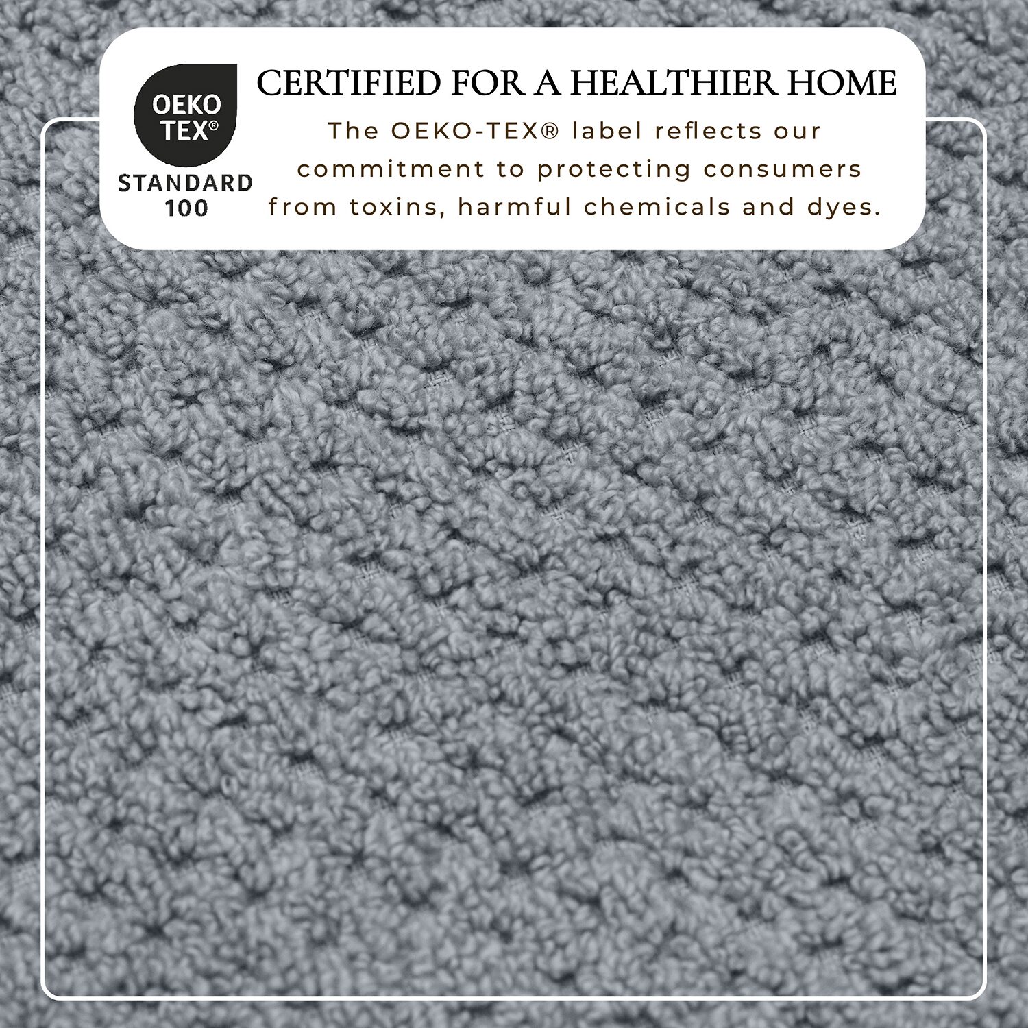 Linery Cotton Checkered Weave 6-pc. Quick Dry Hand Towel Set
