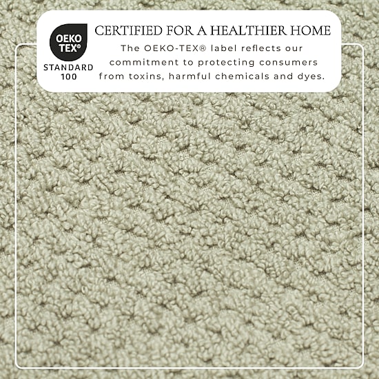 Linery Cotton Checkered Weave 6-pc. Quick Dry Hand Towel Set