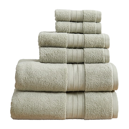 Linery Cotton Plush 6-pc. Quick Dry Bath Towel Set