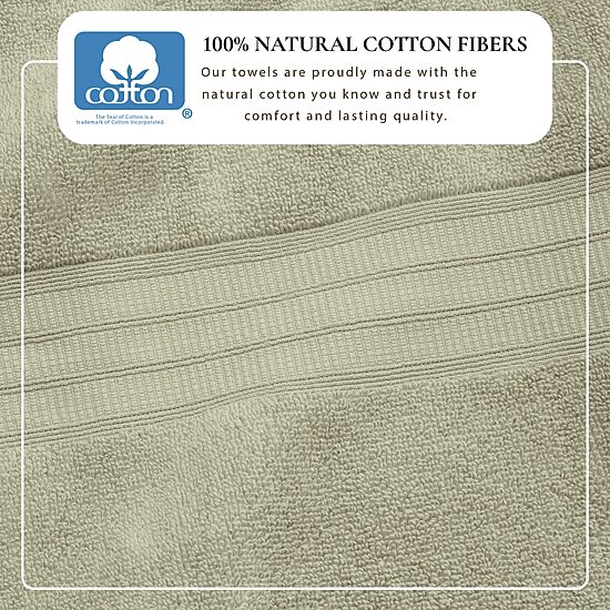 Linery Cotton Plush 6-pc. Quick Dry Bath Towel Set