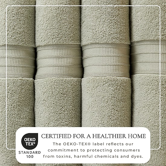 Linery Cotton Plush 6-pc. Quick Dry Bath Towel Set