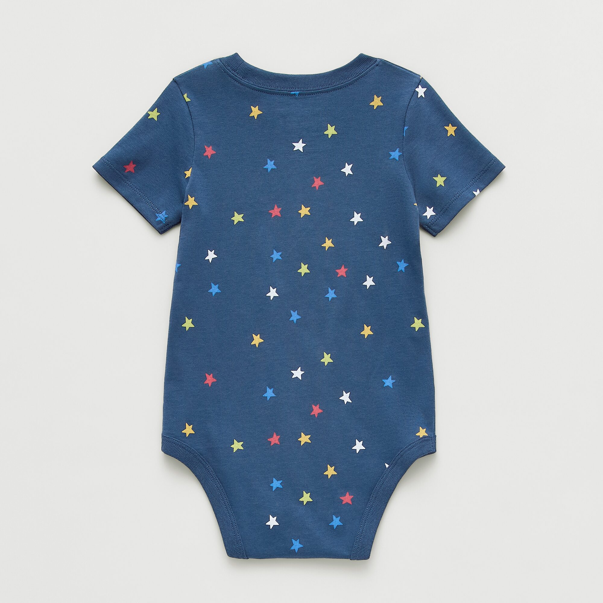Okie Dokie Baby Boys Crew Neck Short Sleeve Bodysuit