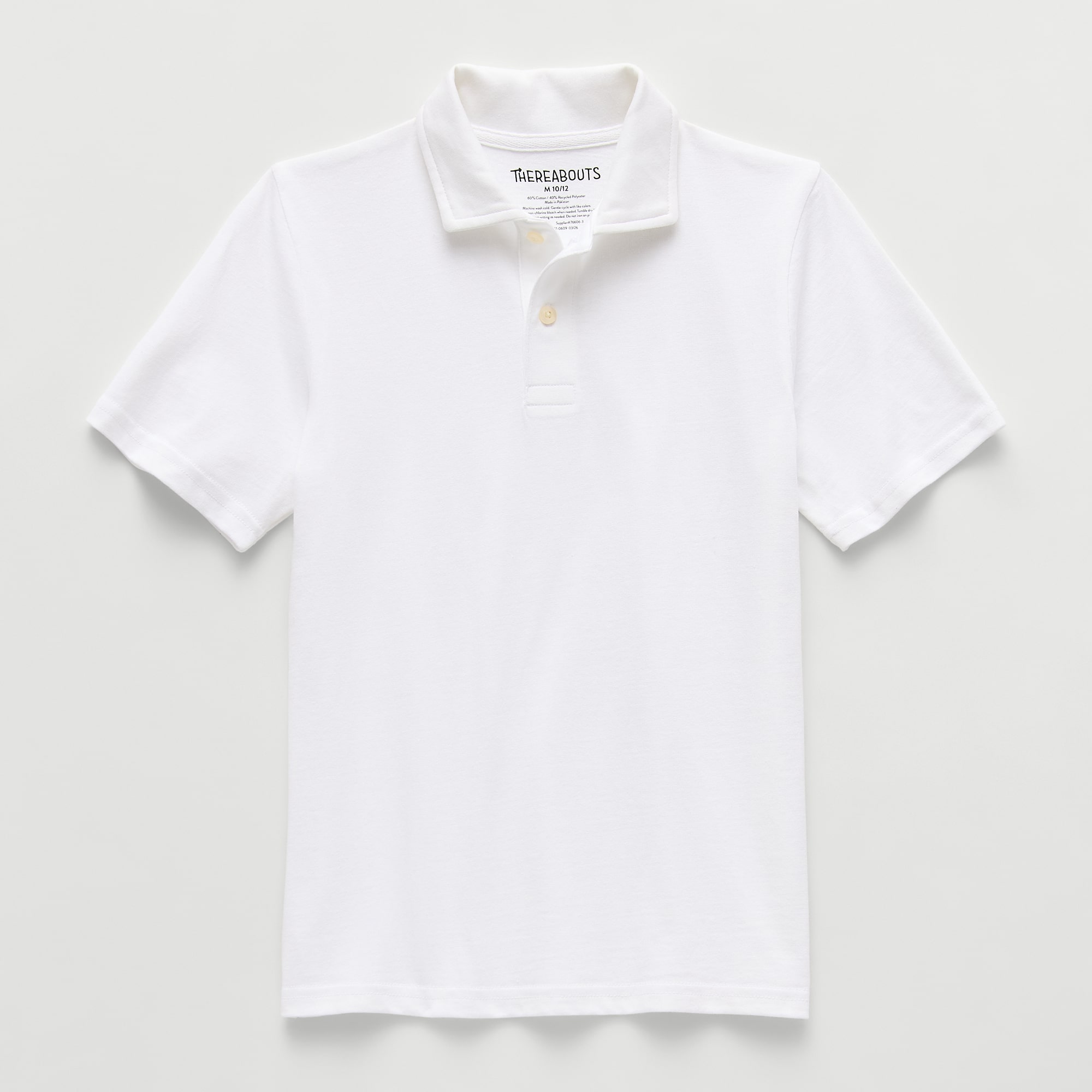 Thereabouts Little & Big Kid Boys Short Sleeve Regular Fit Polo Shirt
