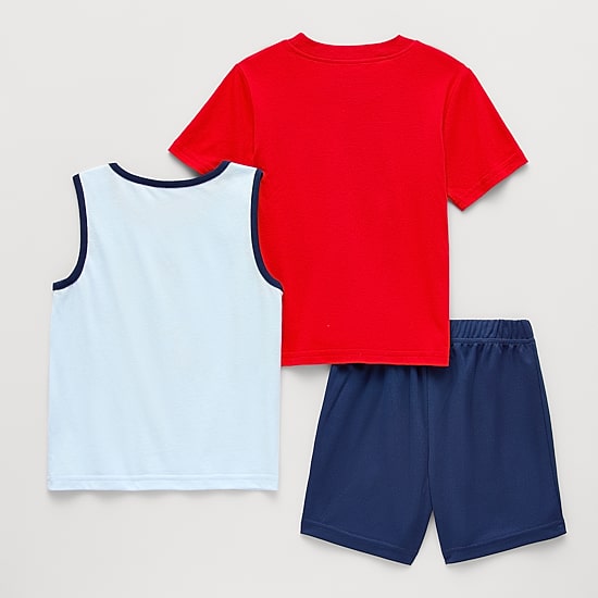 Toddler Boys Mickey Mouse 3-pc. Short Set