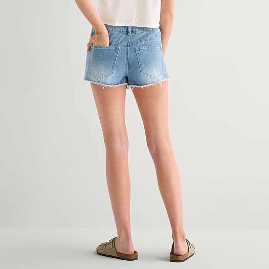 Forever 21 Womens 2 1/4" Juniors Denim Short