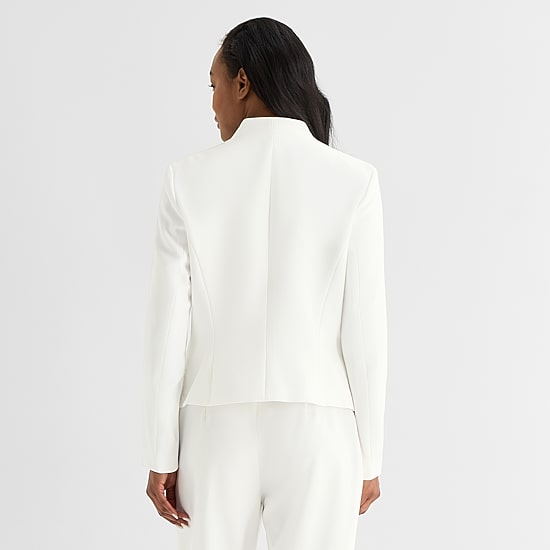 Black Label by Evan-Picone Womens Classic Fit Suit Jacket