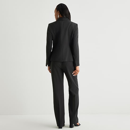 Le Suit Straight Leg Womens 2-pc. Pant Suit