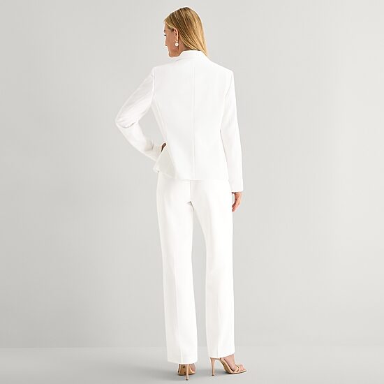 Le Suit Straight Leg Womens 2-pc. Pant Suit