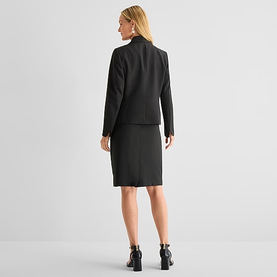 Le Suit 2-pc. Knee Length Skirt Suit