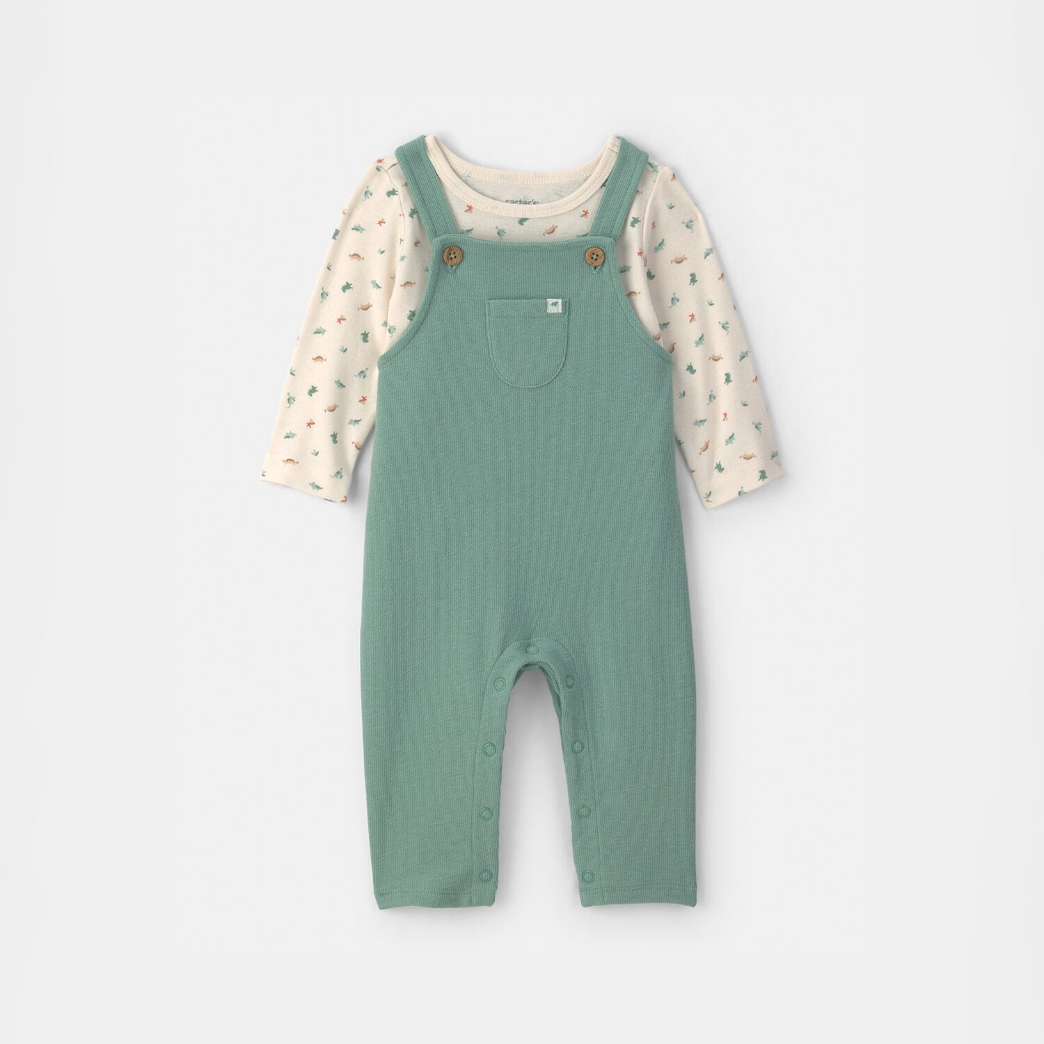 Carter's Baby Boys 2-pc. Jumpsuit Set