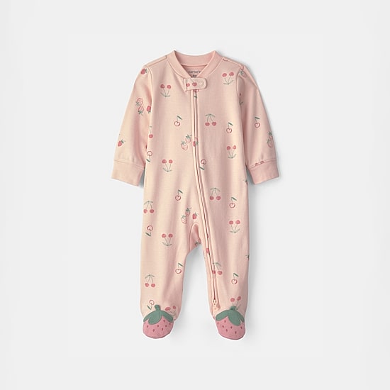 Carter's Strawberry Baby Girls Sleep and Play