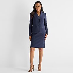 jcpenney ladies dress suits Le Suit Women's 1 Btn Shawl Clr JKT/Pant