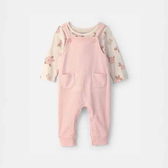 Carter's Baby Girls 2-pc. Jumpsuit Set