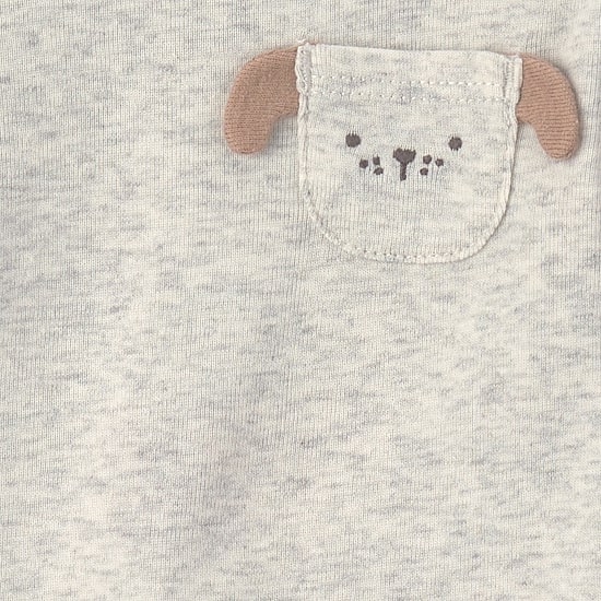 Carter's Baby Unisex Crew Neck Long Sleeve Rib 4-pc. Bodysuit