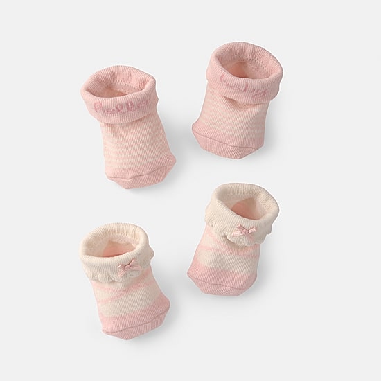 Carter's Baby Girls 2 Pair Baby Booties