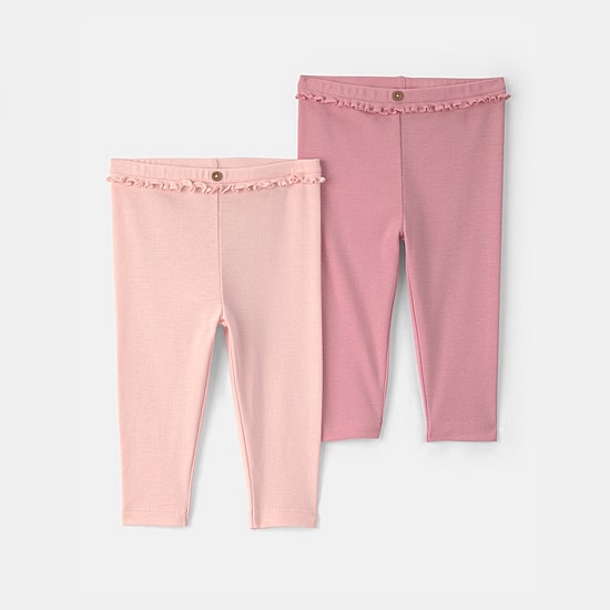 Carter's Baby Girls Slim Regular Fit Pull-On Pant