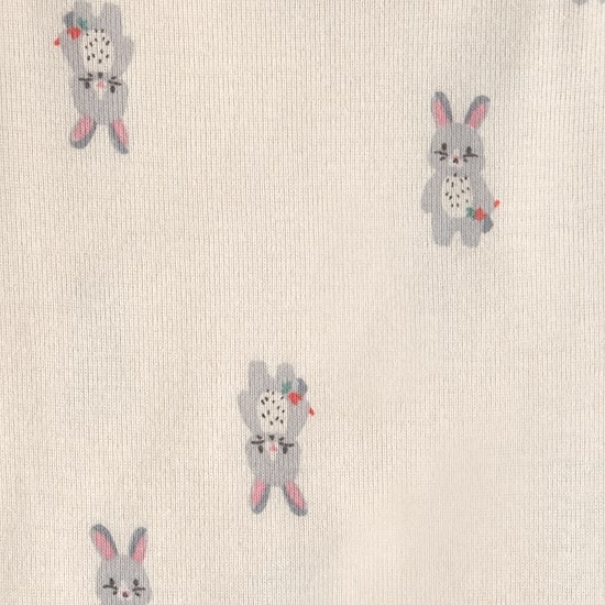 Carter's Baby Girls Crew Neck Short Sleeve Rib 5-pc. Bodysuit
