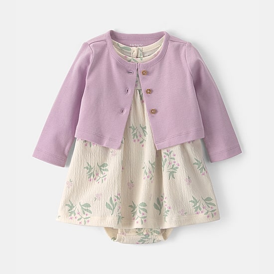 Carter's Baby Girls Floral 2-pc. Dress Set