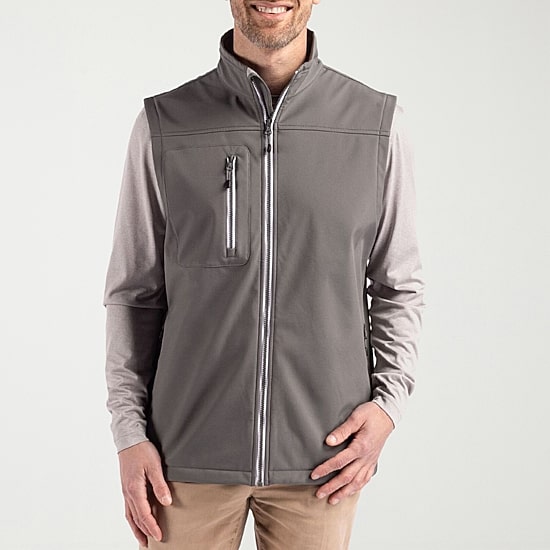 CLIQUE Mens Water Resistant Lightweight Soft Shell Vest