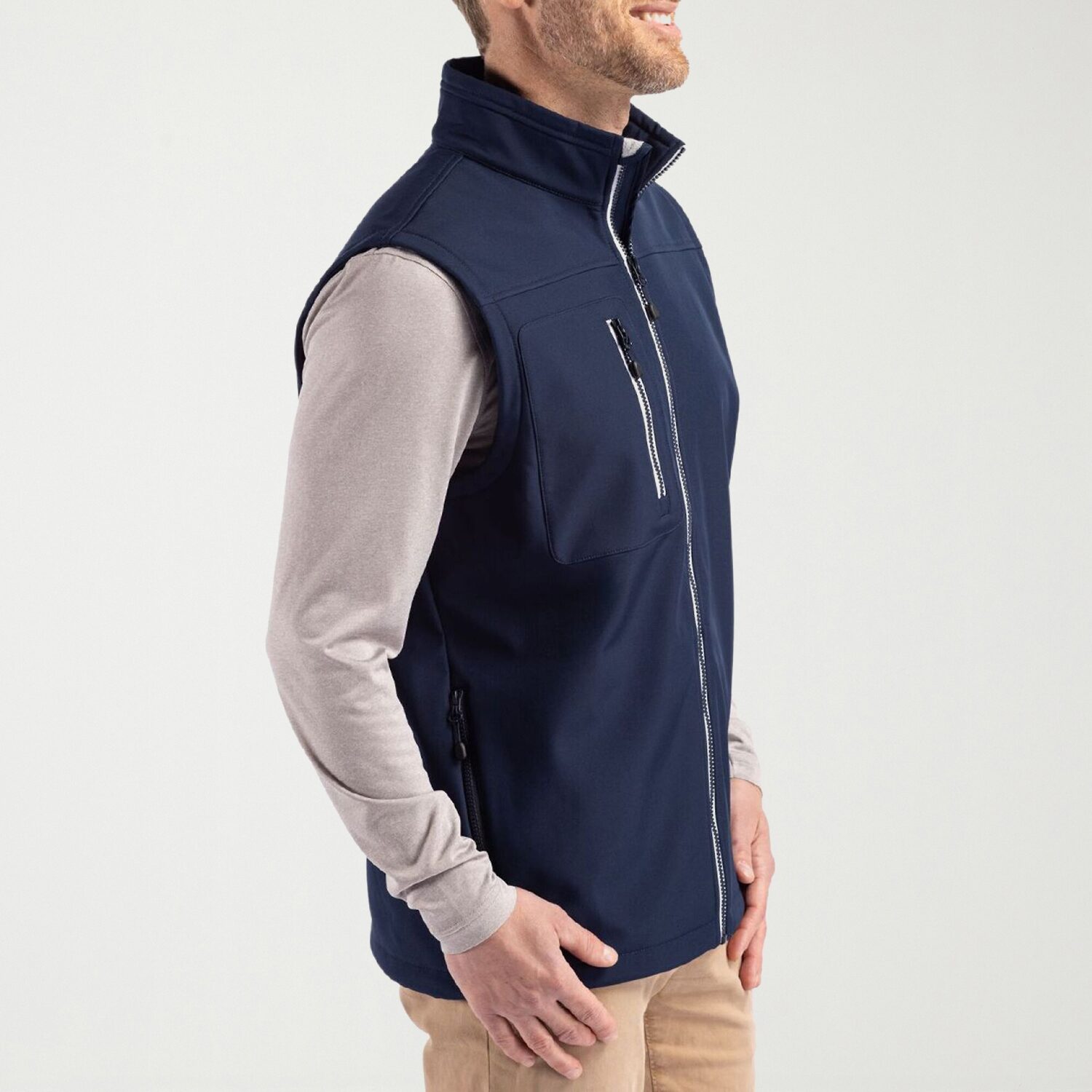 CLIQUE Mens Water Resistant Lightweight Soft Shell Vest