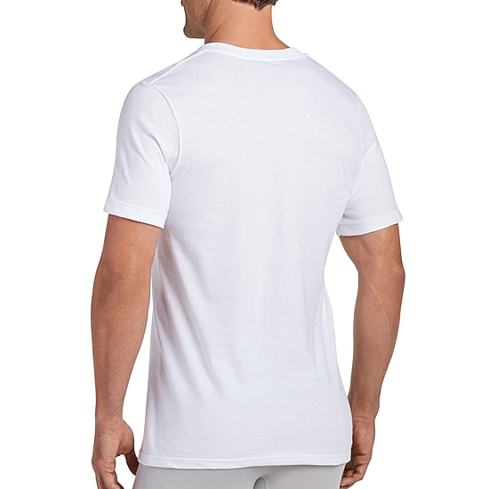 Jockey Classics Mens 3 Pack Short Sleeve V Neck Moisture Wicking T-Shirt