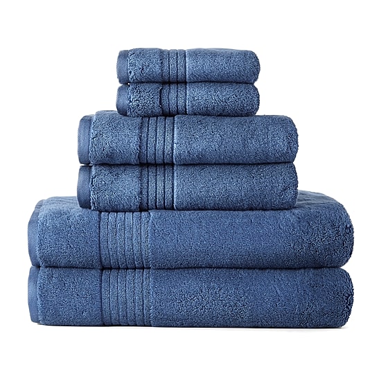 Liz Claiborne Signature Plush Solid 6-pc. Towel Set