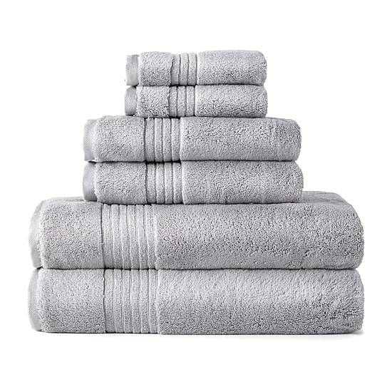 Liz Claiborne Signature Plush Solid 6-pc. Towel Set