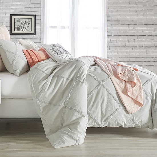 CHF Chenille Lattice Pillow Sham