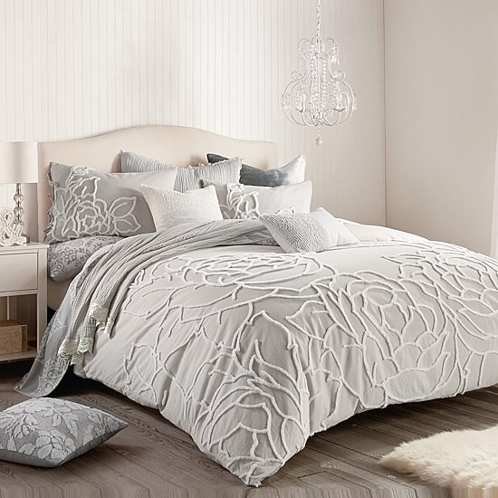 Peri Home Chenille Rose 3-pc. Midweight Comforter Set
