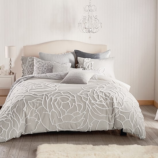 Peri Home Chenille Rose 3-pc. Midweight Comforter Set