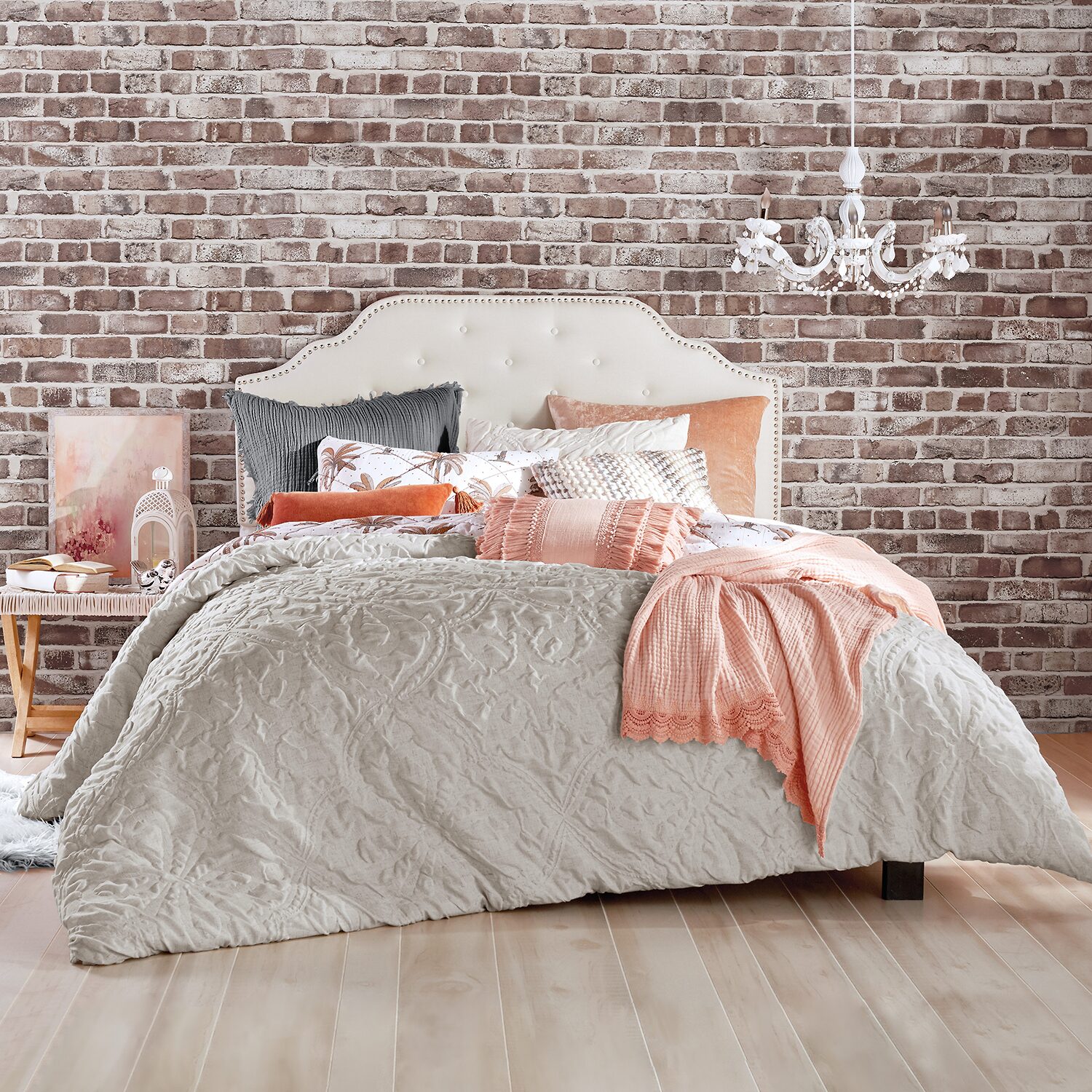 Peri Home Vintage Tile 3-pc. Midweight Comforter Set