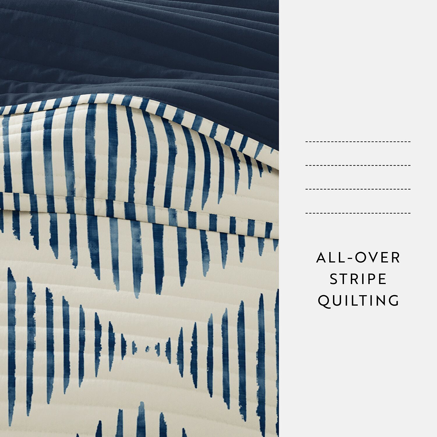 Casual Comfort Pattern Reversible Contemporary Lightweight 3 Pc. Quilt Set