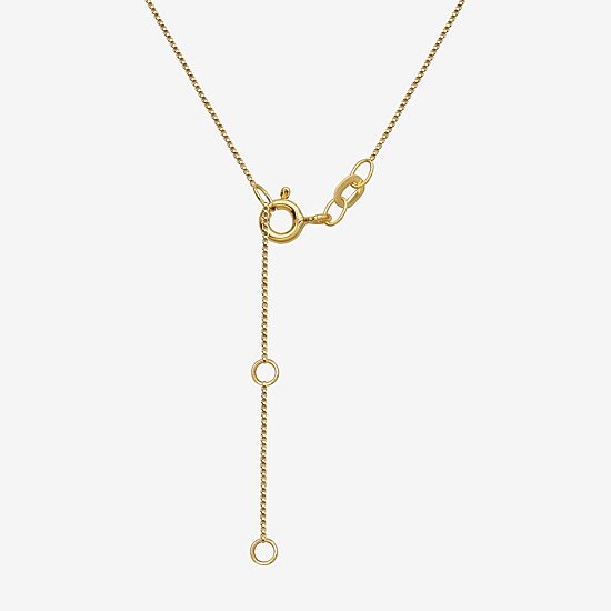 Womens White Cultured Freshwater Pearl 18K Gold Over Silver 18 Inch Pendant Necklace