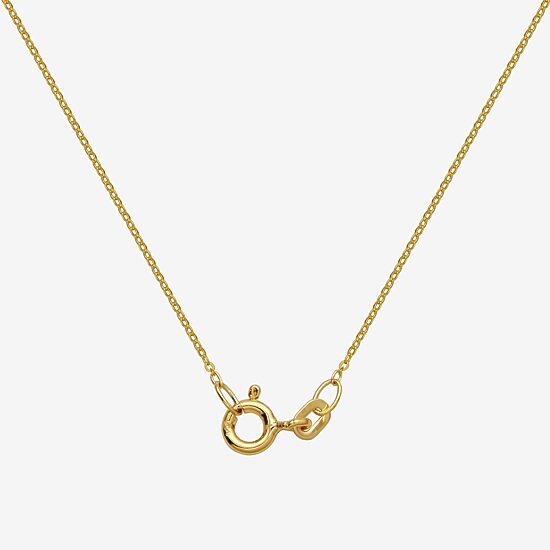 Womens Genuine Multi Color 18K Gold Over Silver 18 Inch Pendant Necklace