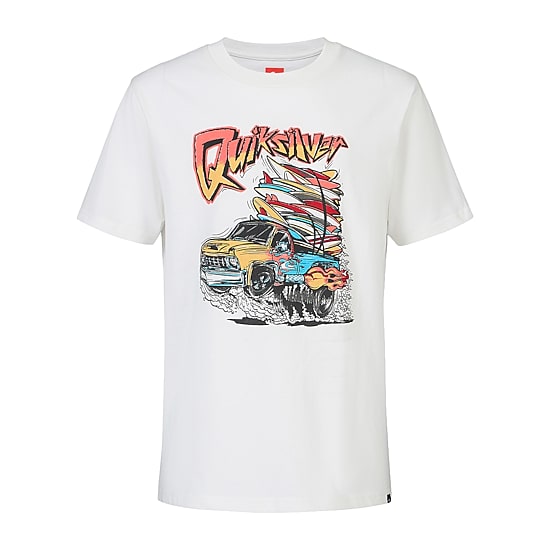 Quiksilver Big Kid Boys Crew Neck Short Sleeve Regular Fit Graphic T-Shirt