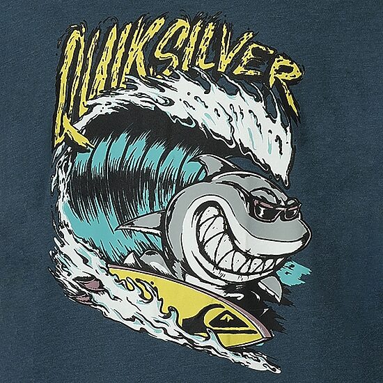 Quiksilver Big Kid Boys Crew Neck Short Sleeve Regular Fit Graphic T-Shirt