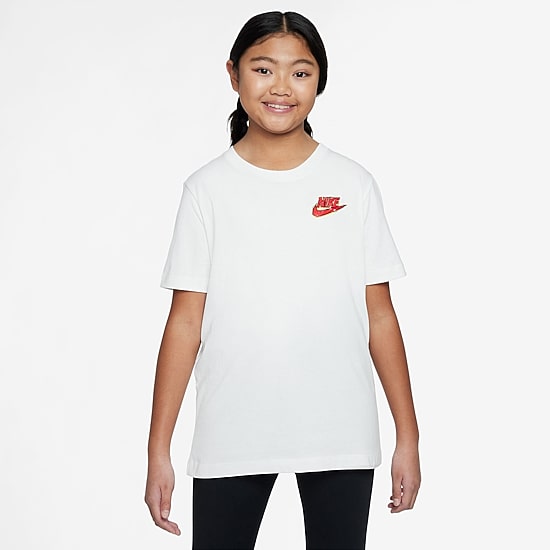 Nike Club Big Kid Unisex Crew Neck Short Sleeve Regular Fit Graphic T-Shirt