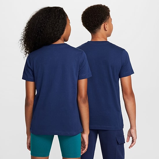 Nike Futura Big Kid Unisex Hooded Short Sleeve Active T-Shirt