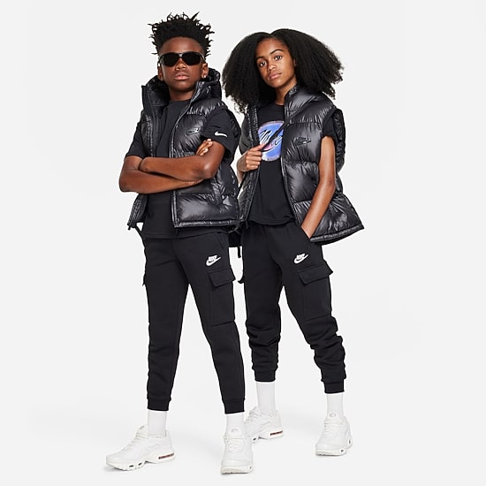 Nike Club Big Kid Unisex Cuffed Active Fleece Cargo Pant