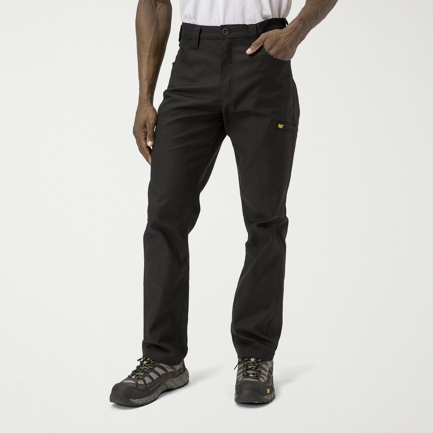 CAT Canvas Utility Mens Straight Fit Workwear Pant