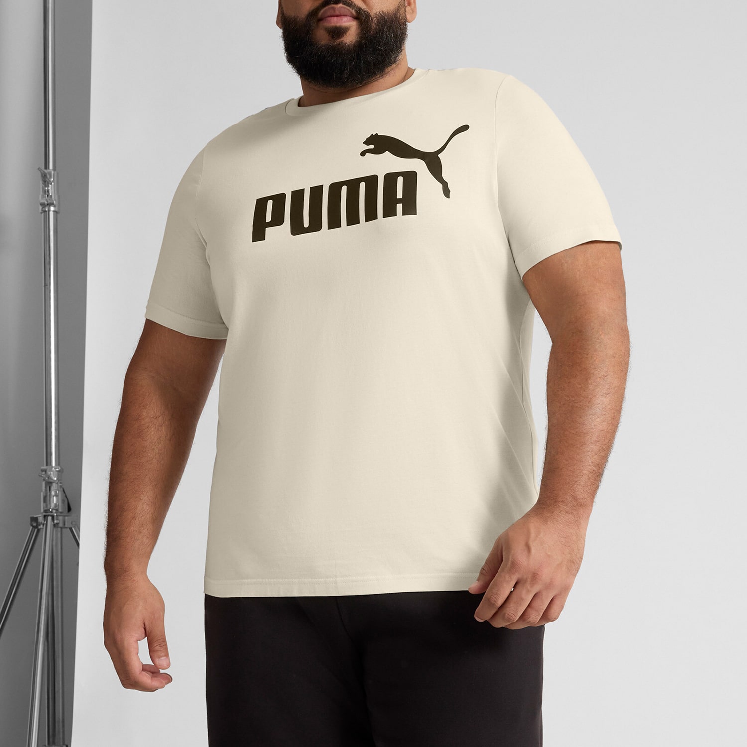 PUMA Mens Crew Neck Short Sleeve Regular Fit Big and Tall Graphic T-Shirt