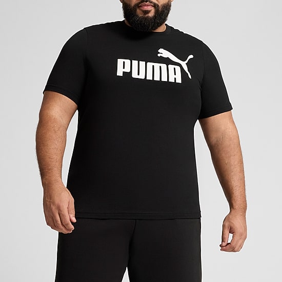 PUMA Mens Crew Neck Short Sleeve Regular Fit Big and Tall Graphic T-Shirt