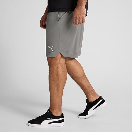 PUMA Mens Big and Tall Mid Rise 10" Basketball Short