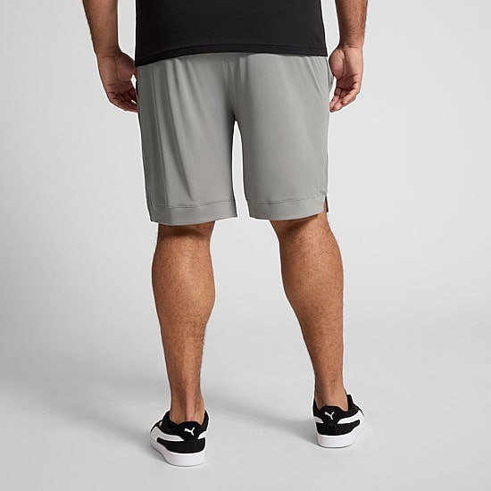 PUMA Mens Big and Tall Mid Rise 10" Basketball Short