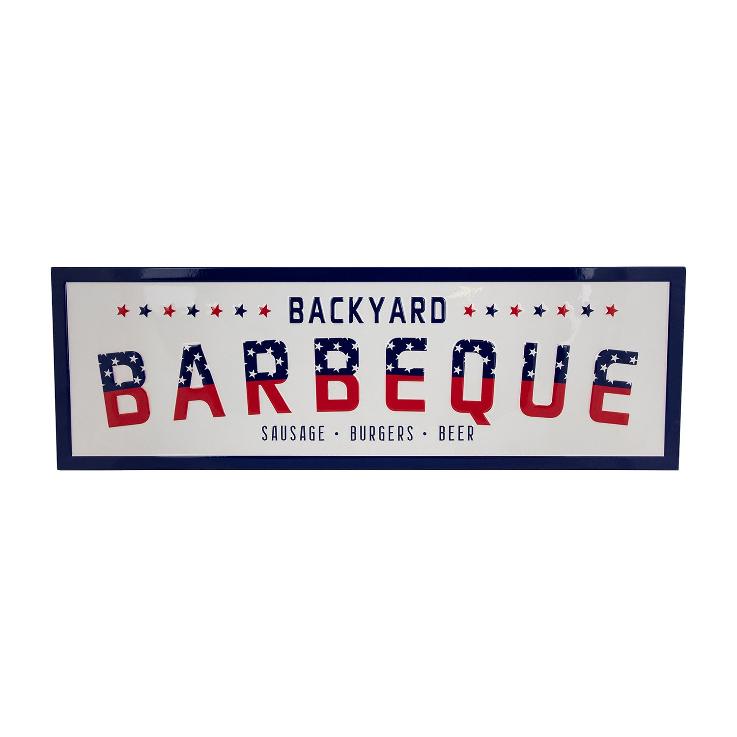Northlight 23in Backyard Barbeque Wall Sign