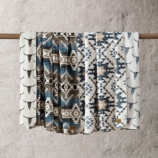 Wrangler Midweight Striped Blanket