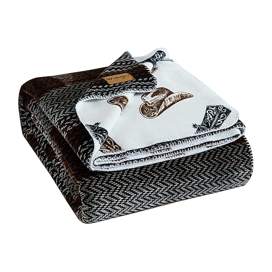 Wrangler Midweight Striped Blanket