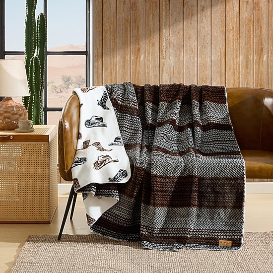 Wrangler Midweight Striped Blanket