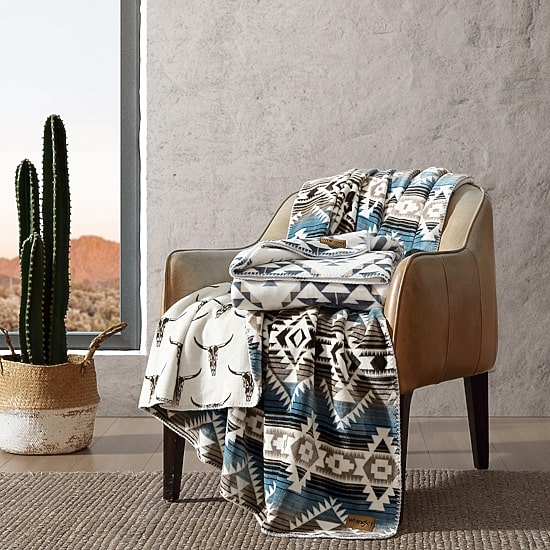 Wrangler Midweight Striped Blanket